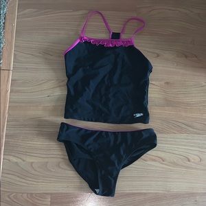 Super cute big girls Speedo Tankini size 16